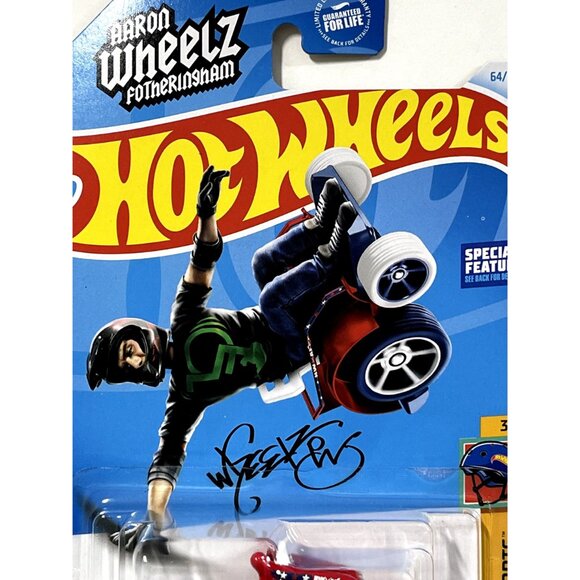 Hot Wheels Wheelie Chair 2024 Aaron Wheelz Xtreme Sports 54/250 Diecast - Picture 4 of 8